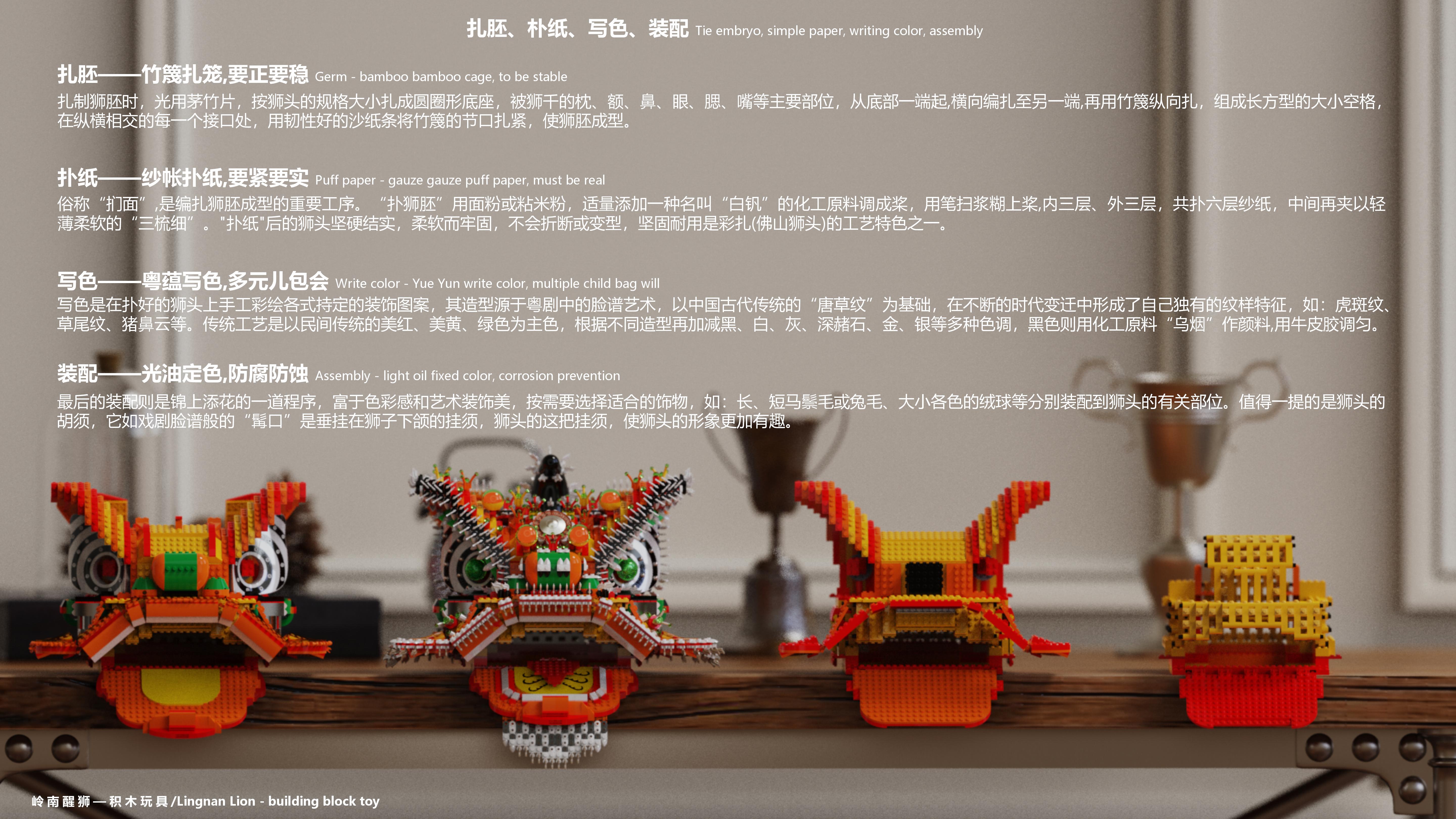 Building blocks，Toys，lion culture，Experience design，AR eyes，lego，children，education，