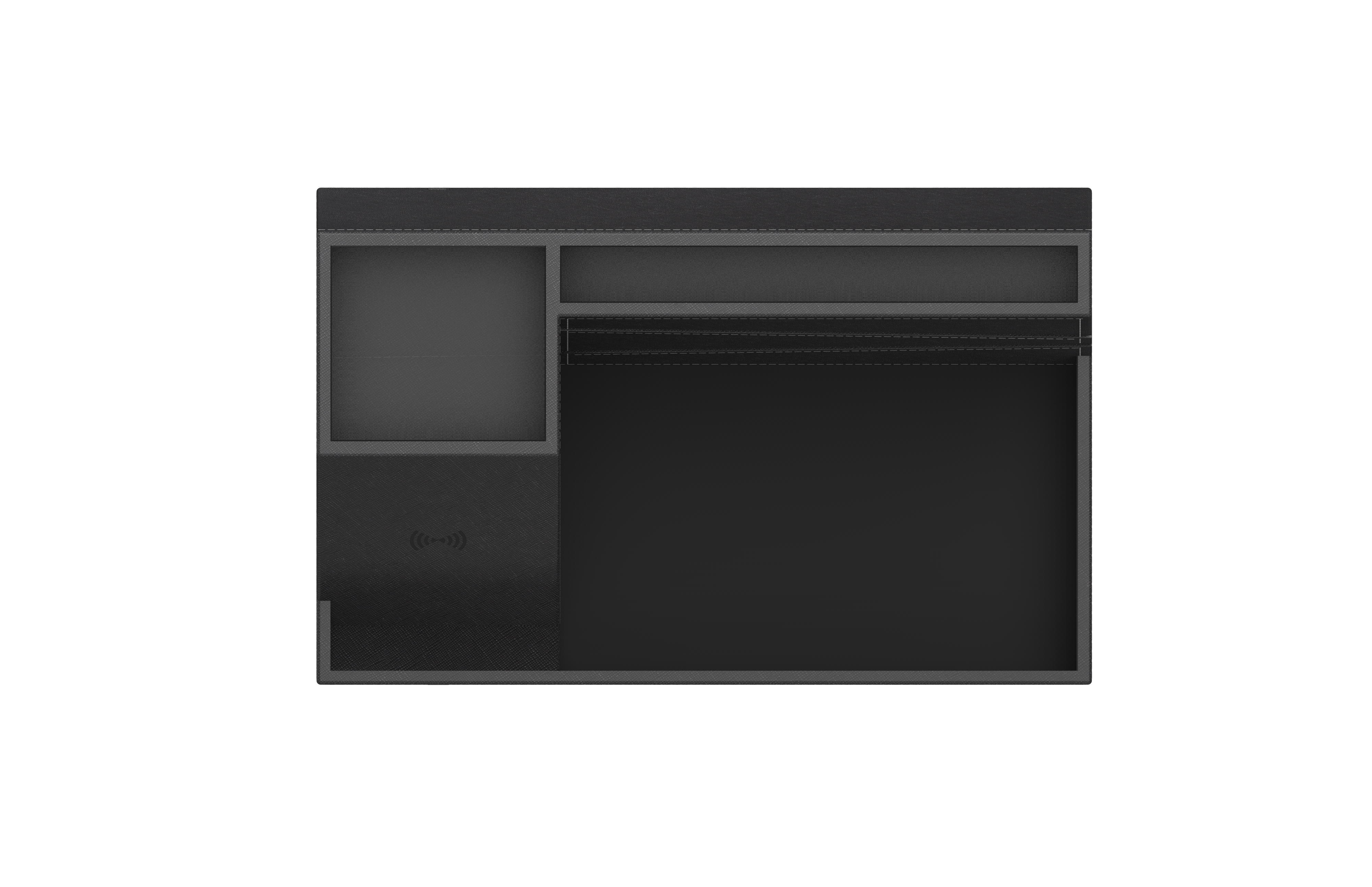 Wireless charging of storage box，