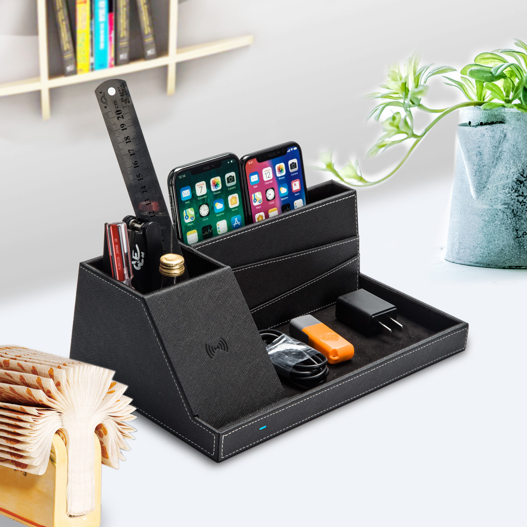 Wireless charging of storage box，