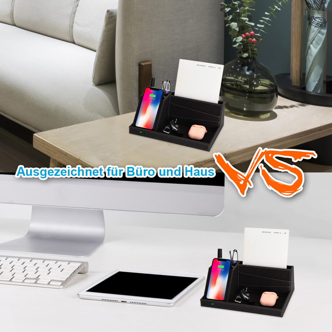 Wireless charging of storage box，