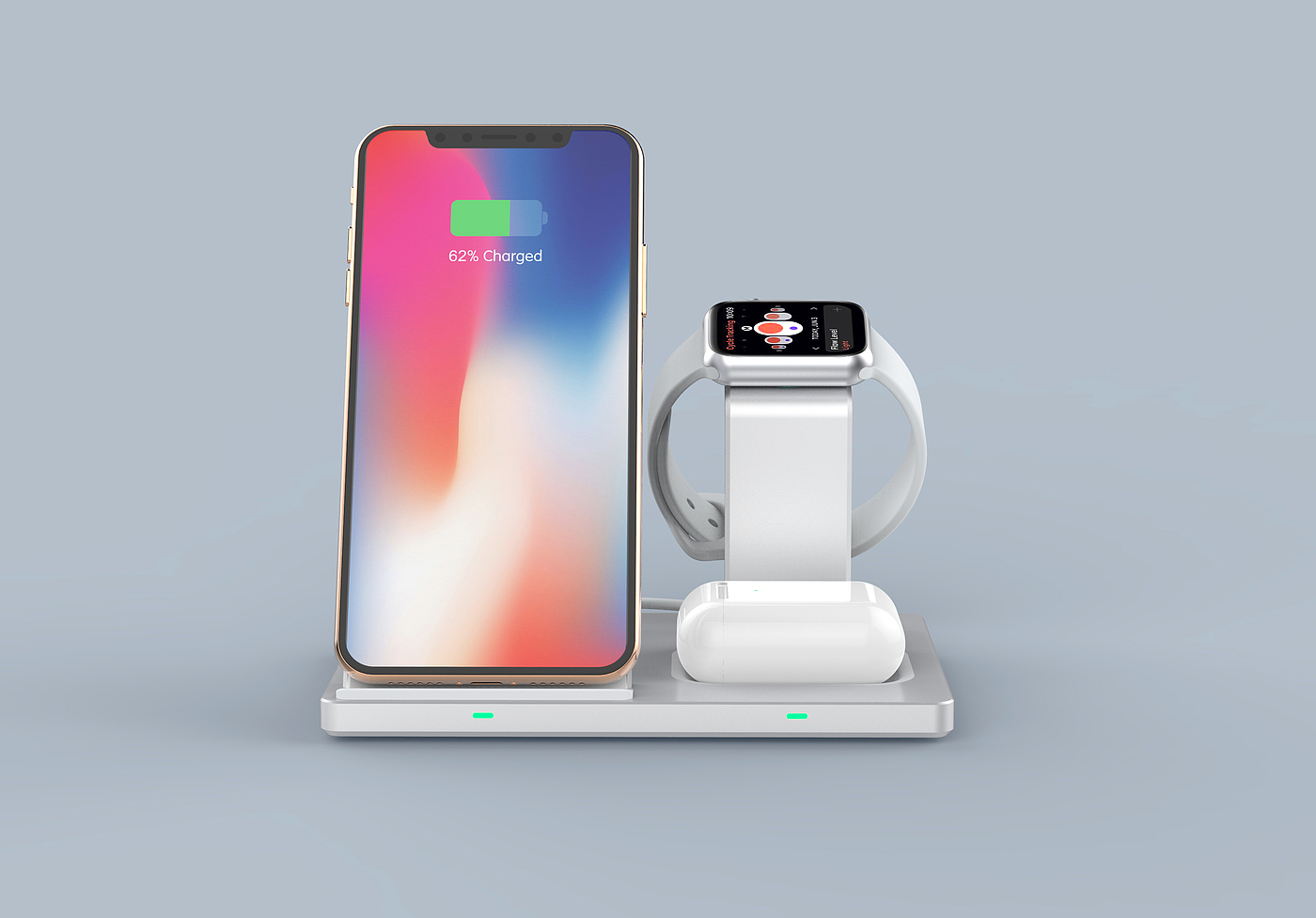 Three in one wireless charging，