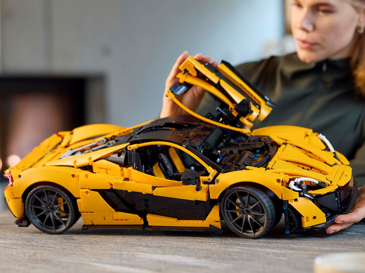 Lego，Building blocks，Sports car，McLaren P1，