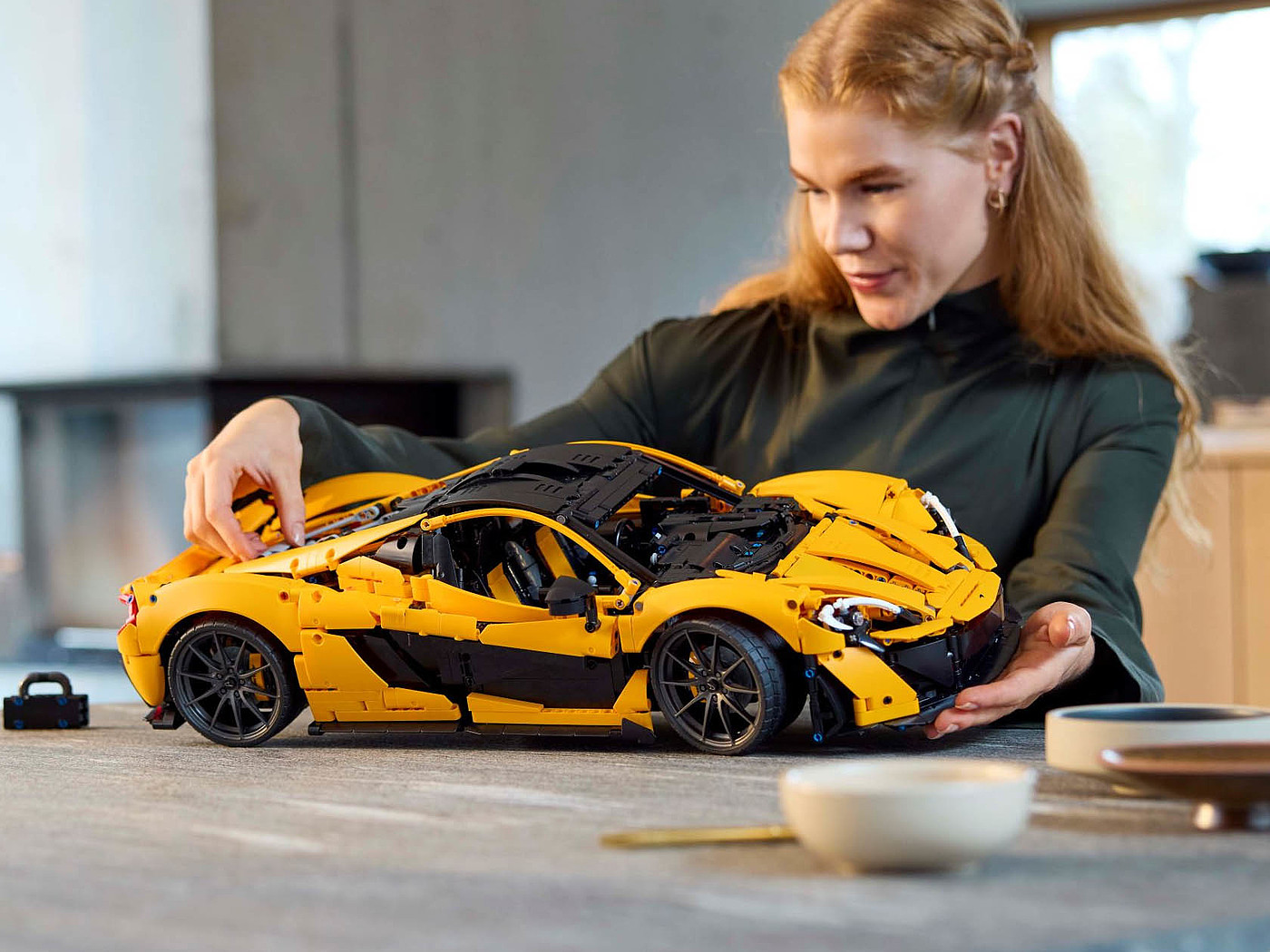 Lego，Building blocks，Sports car，McLaren P1，