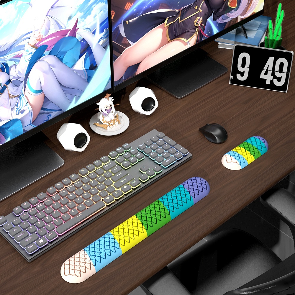 Wrist mouse pad, creative hand rest, office supplies，