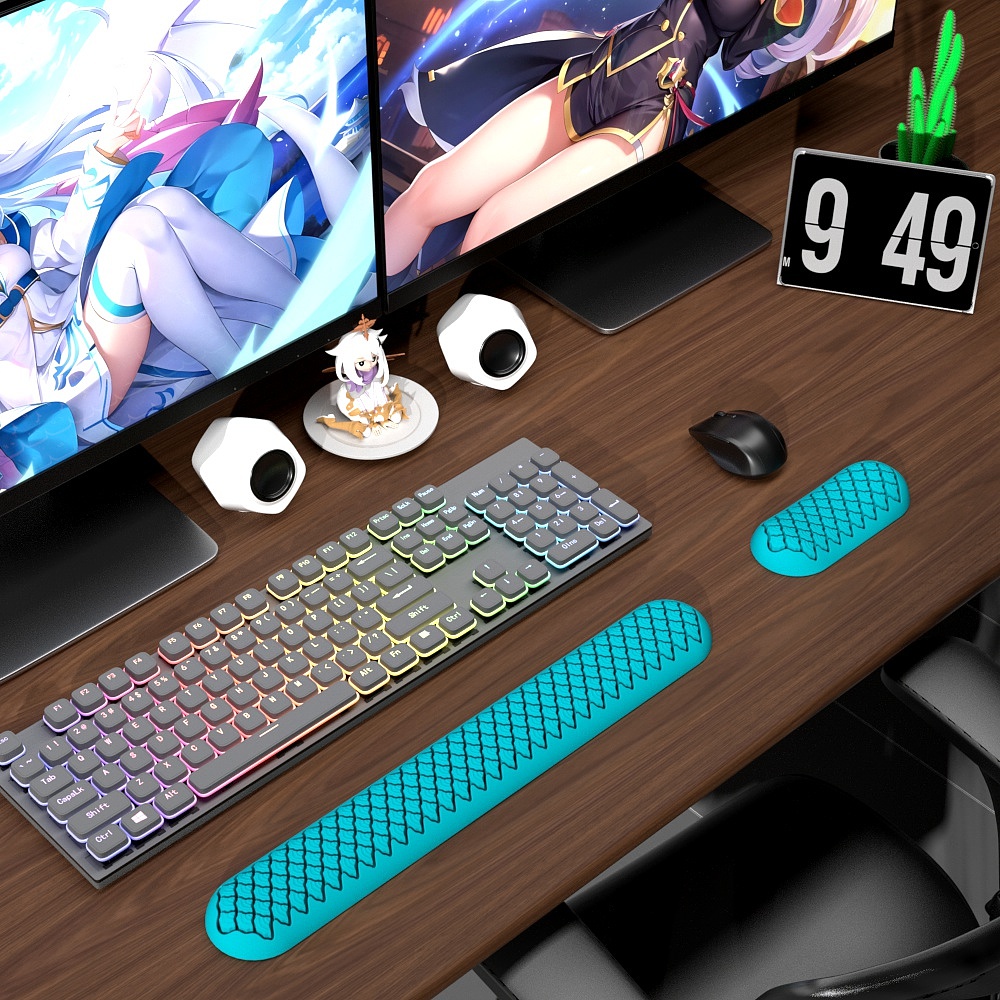 Wrist mouse pad, creative hand rest, office supplies，