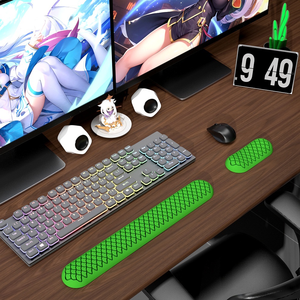 Wrist mouse pad, creative hand rest, office supplies，
