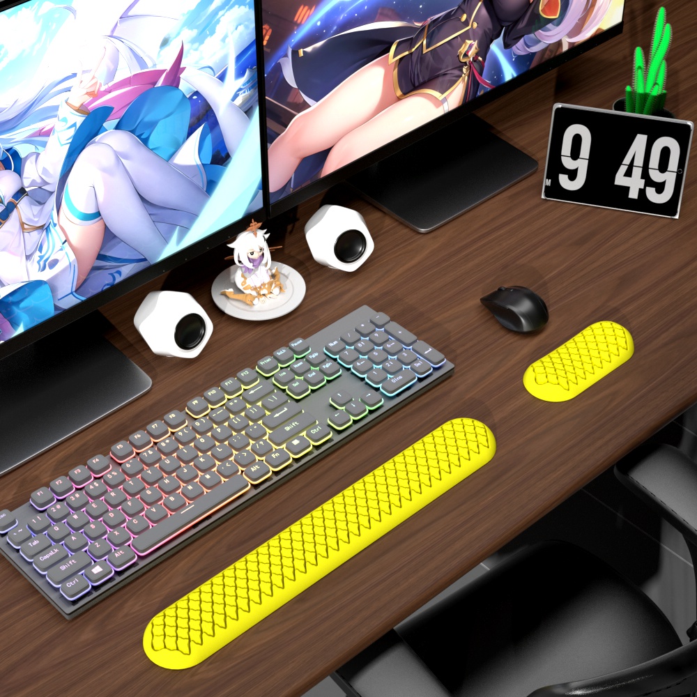 Wrist mouse pad, creative hand rest, office supplies，