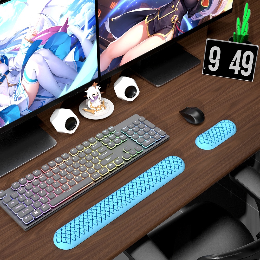Wrist mouse pad, creative hand rest, office supplies，