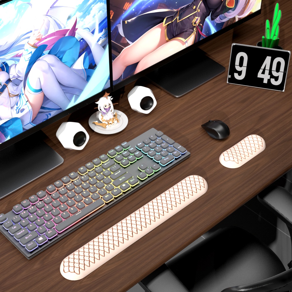 Wrist mouse pad, creative hand rest, office supplies，