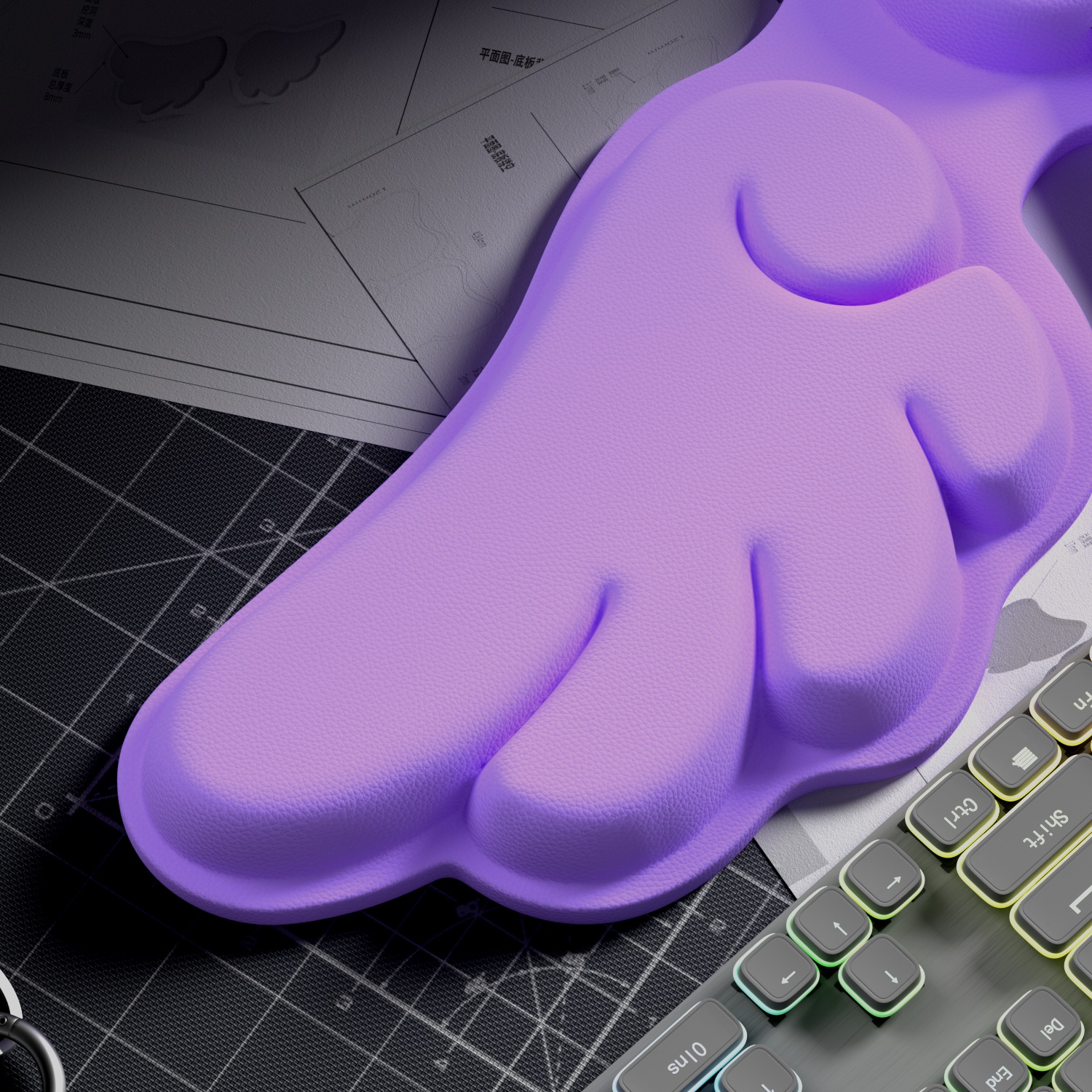 Wrist mouse pad，Mouse pad，Desk Supplies，