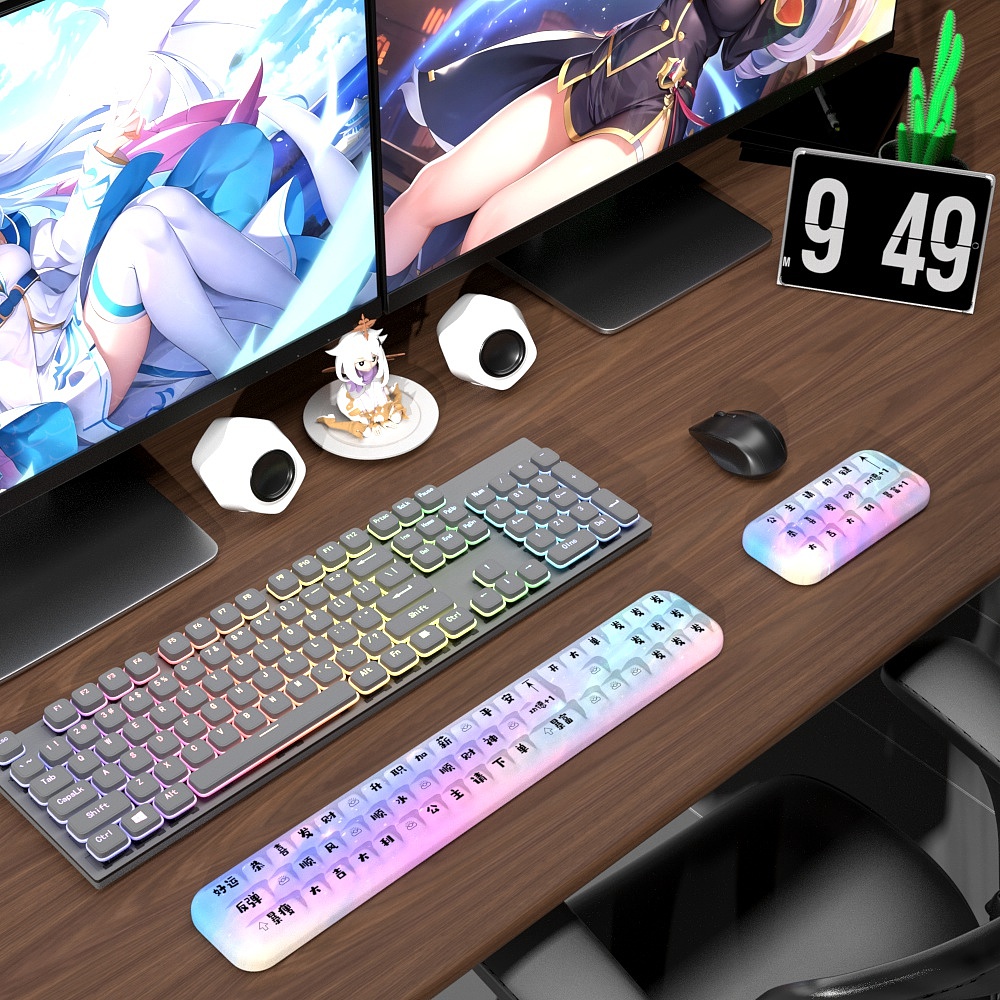 Wrist mouse pad，Mouse pad，keyboard，Desk Supplies，