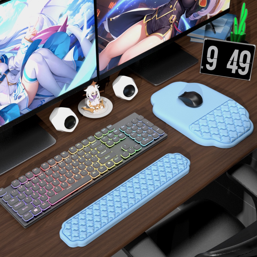Hot Foreign Trade，Wrist mouse pad，Keyboard support，