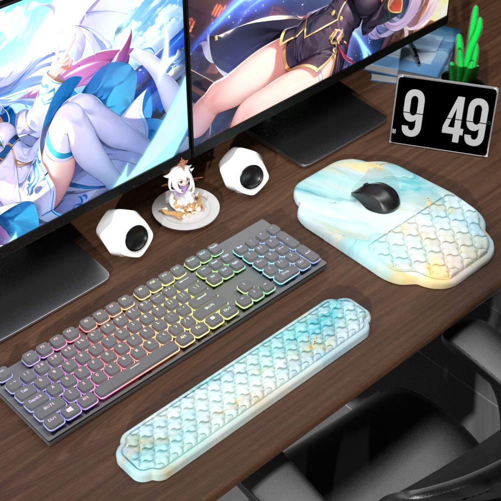 Hot Foreign Trade，Wrist mouse pad，Keyboard support，