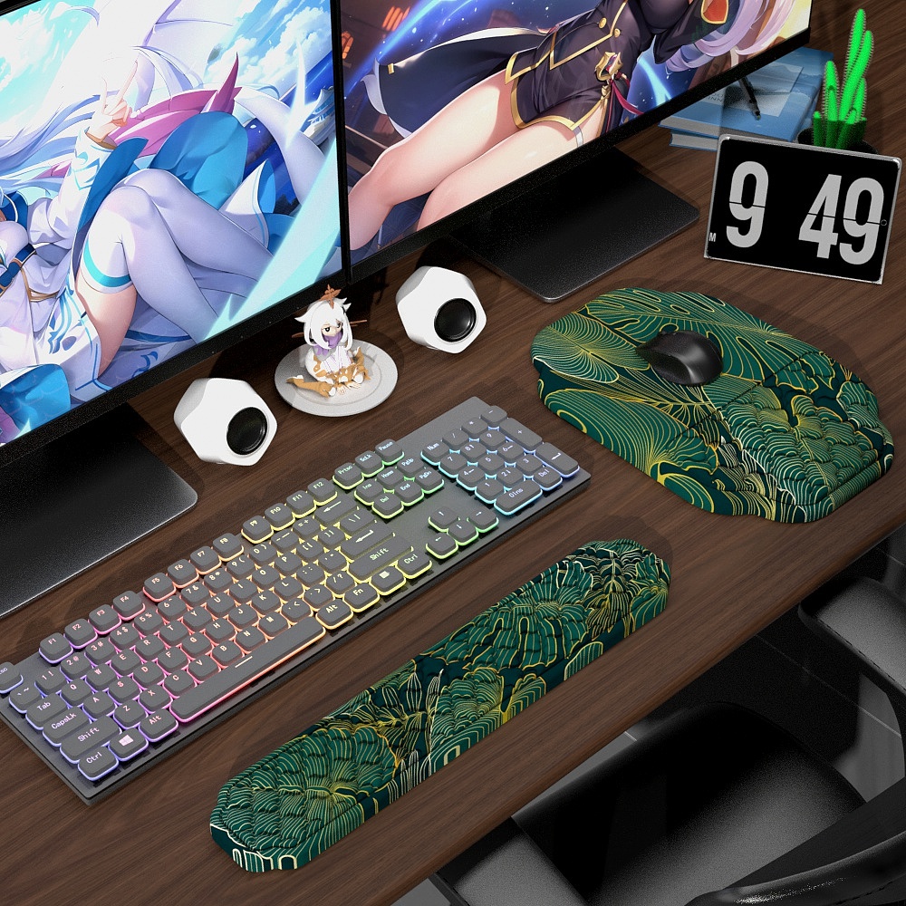 Hot Foreign Trade，Wrist mouse pad，Keyboard support，