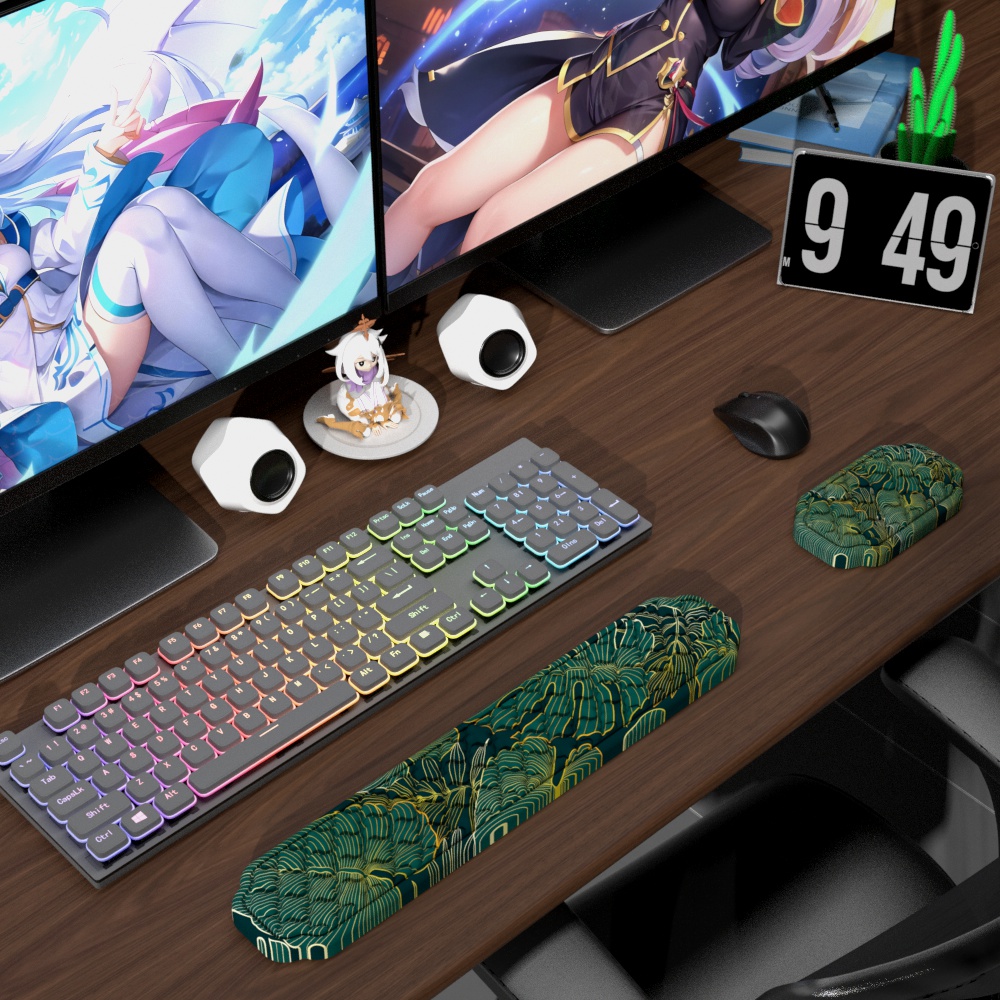 Hot Foreign Trade，Wrist mouse pad，Keyboard support，