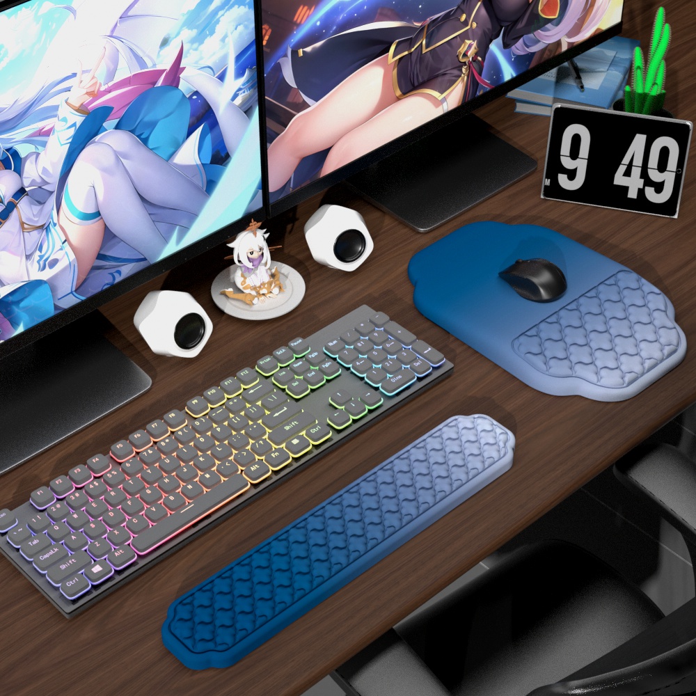 Hot Foreign Trade，Wrist mouse pad，Keyboard support，