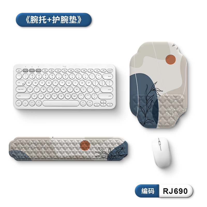 Hot Foreign Trade，Wrist mouse pad，Keyboard support，