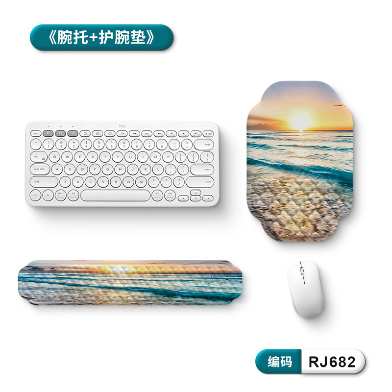 Hot Foreign Trade，Wrist mouse pad，Keyboard support，
