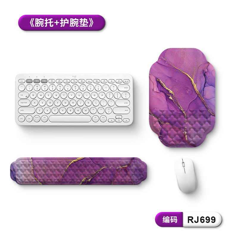 Hot Foreign Trade，Wrist mouse pad，Keyboard support，