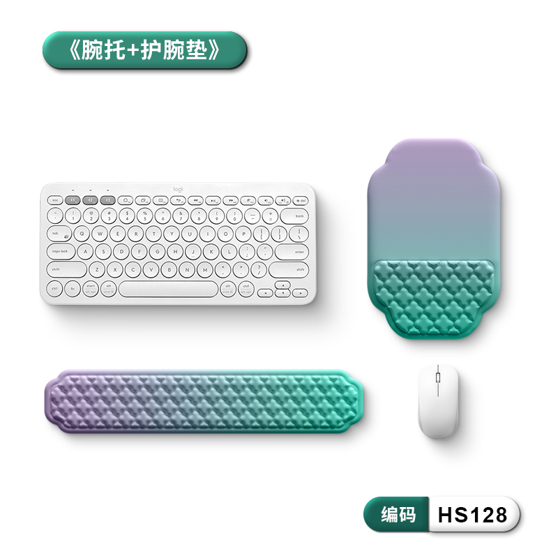 Hot Foreign Trade，Wrist mouse pad，Keyboard support，
