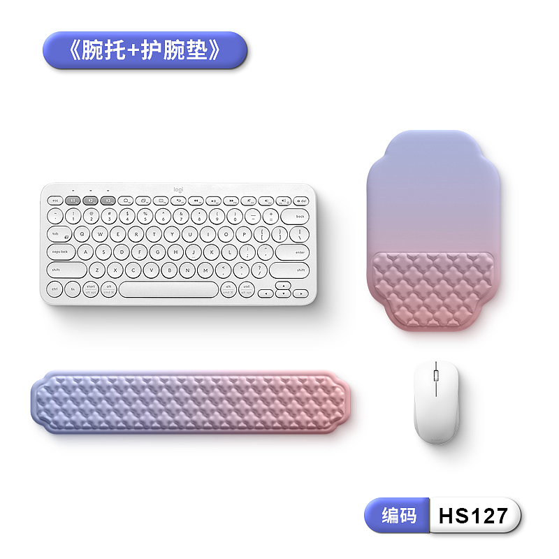 Hot Foreign Trade，Wrist mouse pad，Keyboard support，