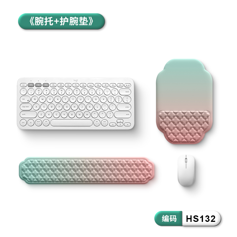 Hot Foreign Trade，Wrist mouse pad，Keyboard support，