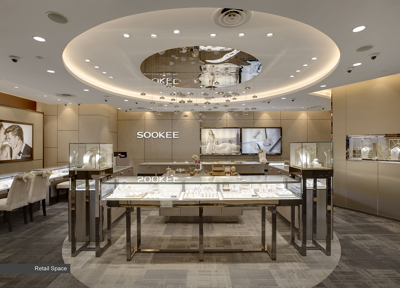 design，flagship store，Jewellery，Singapore，