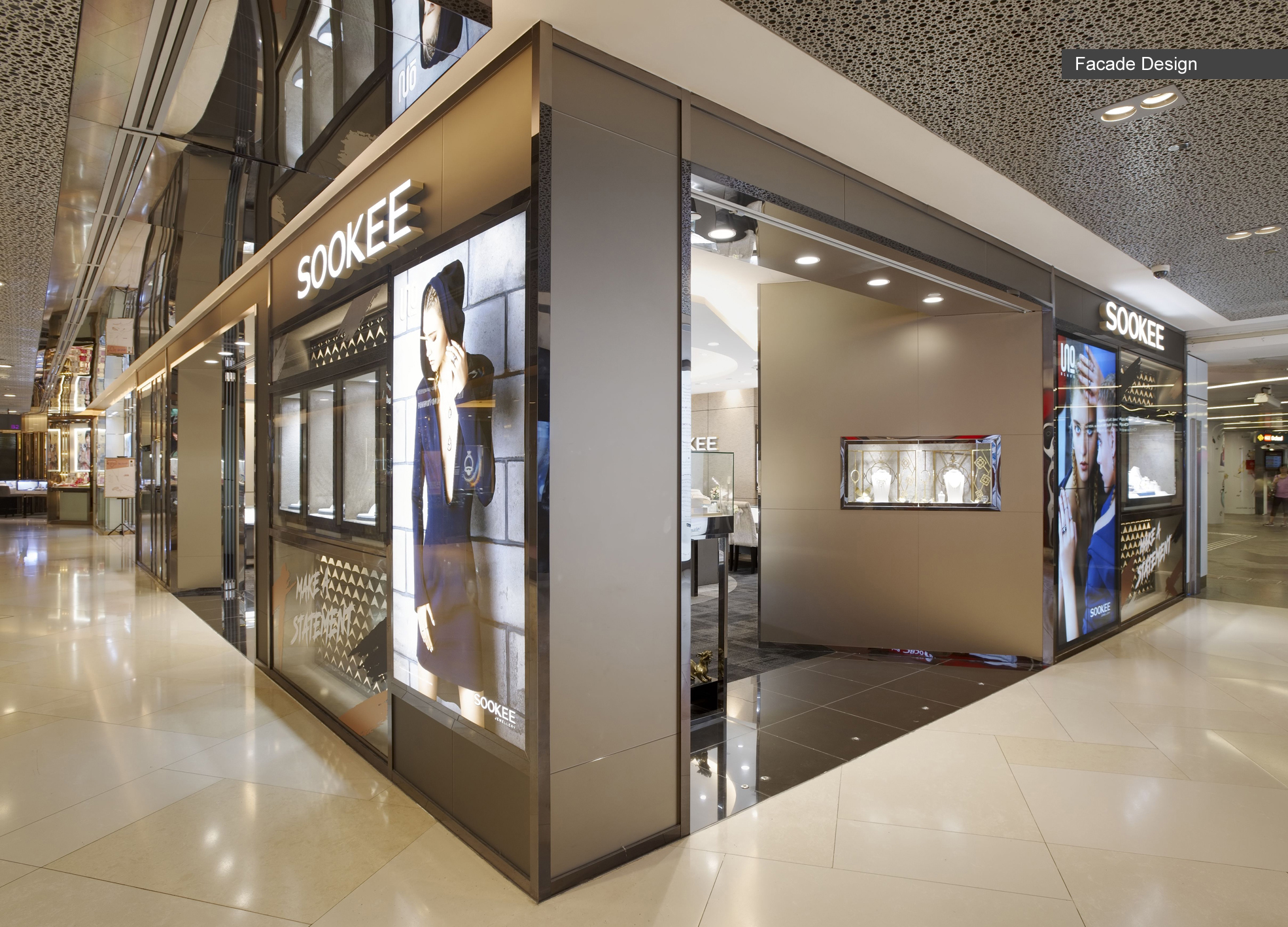 design，flagship store，Jewellery，design，Singapore，
