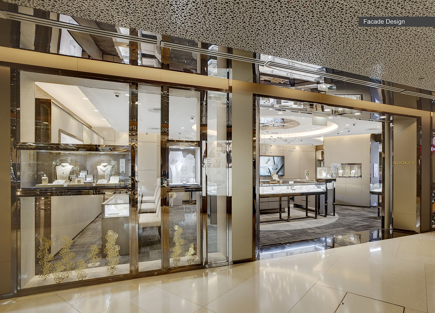design，flagship store，Jewellery，design，Singapore，