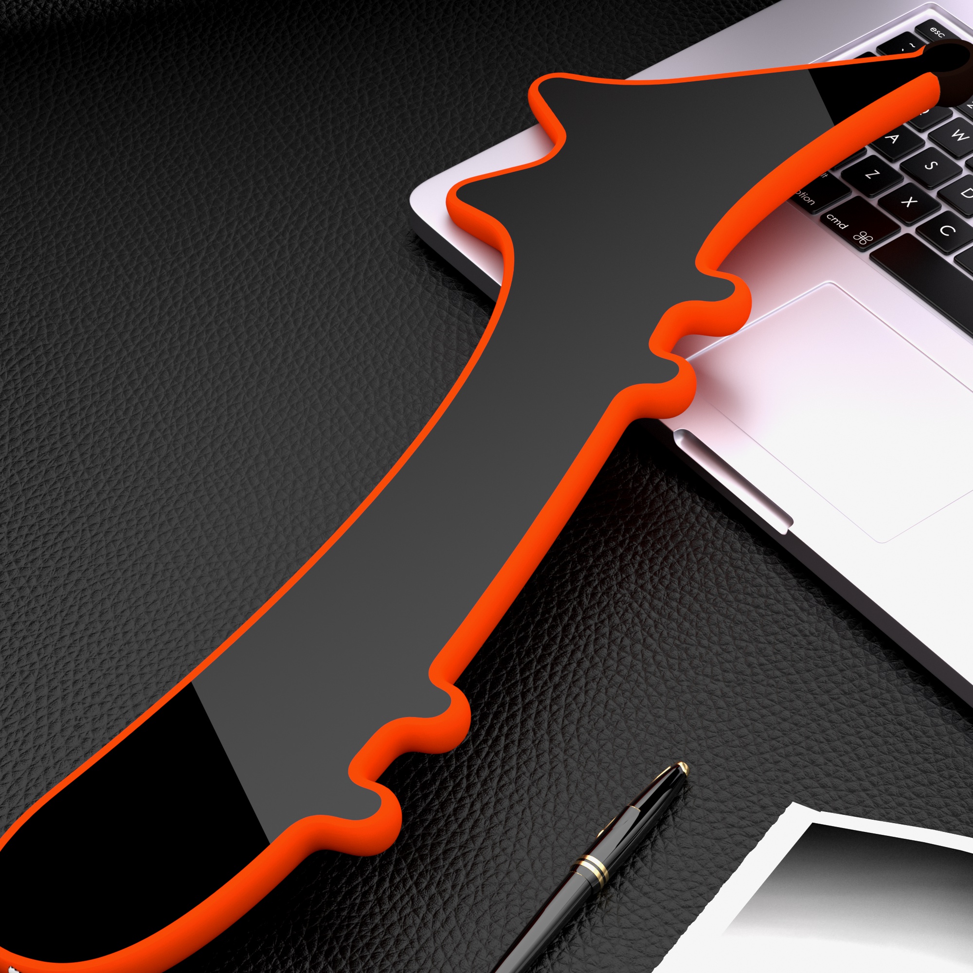 Wrist mouse pad，Fox shape，Mouse pad，Keyboard support，Desk Supplies，