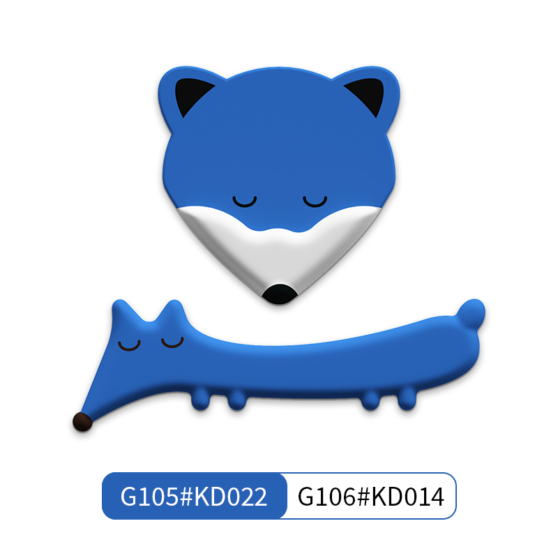 Wrist mouse pad，Fox shape，Mouse pad，Keyboard support，Desk Supplies，