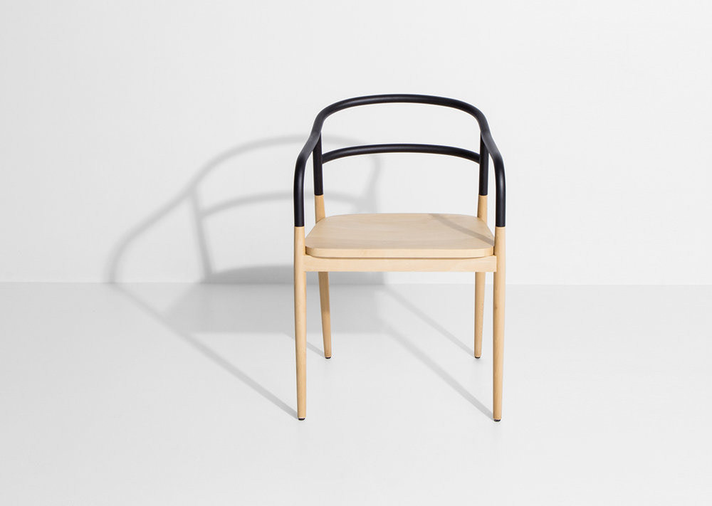 Solid beech，steel，DOJO，chair，Table，