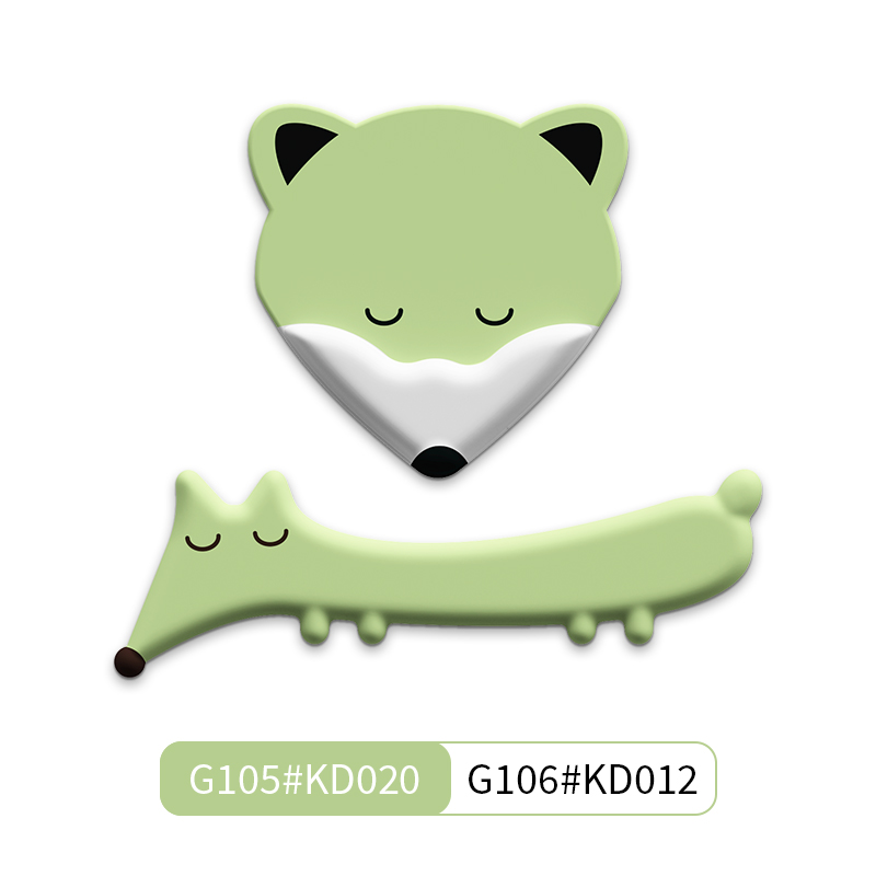 Wrist mouse pad，Fox shape，Mouse pad，Keyboard support，Desk Supplies，