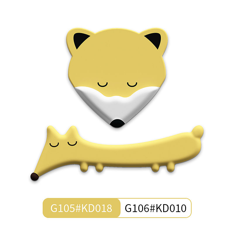 Wrist mouse pad，Fox shape，Mouse pad，Keyboard support，Desk Supplies，