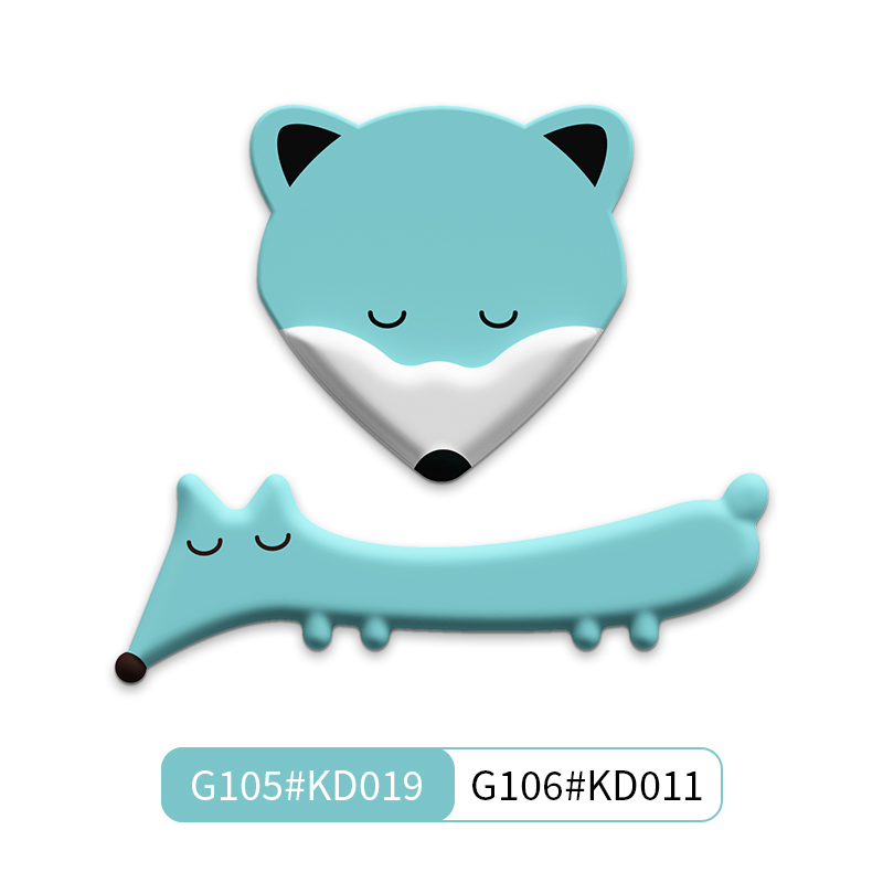 Wrist mouse pad，Fox shape，Mouse pad，Keyboard support，Desk Supplies，