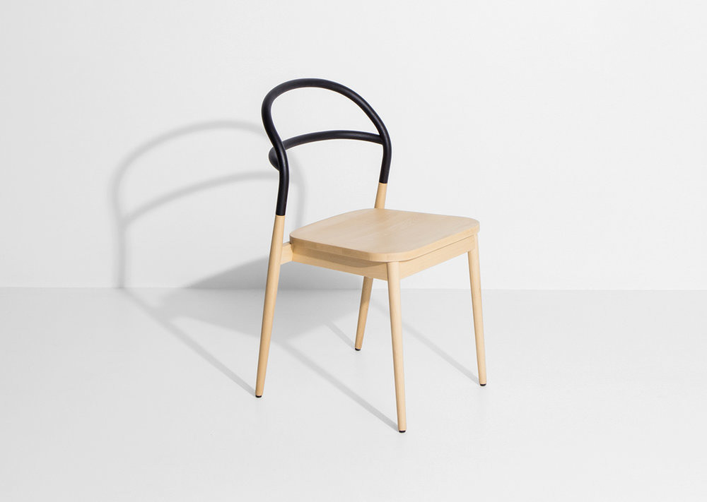 Solid beech，steel，DOJO，chair，Table，