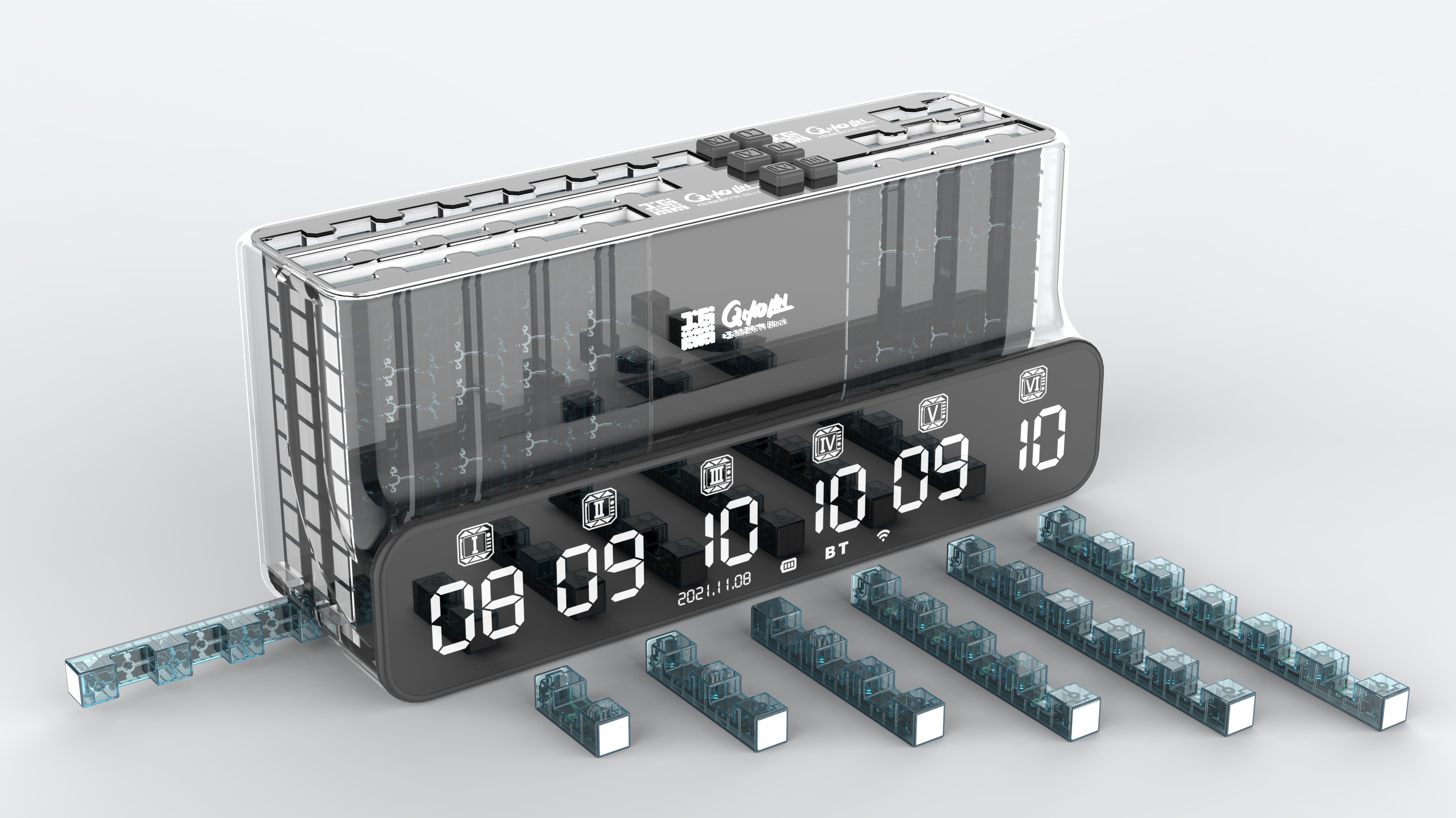 Mortise and tenon building block，Can be self-locking building blocks，Electronic wisdom building blocks，Smart Puzzle，Intelligent Build，community operation platform，