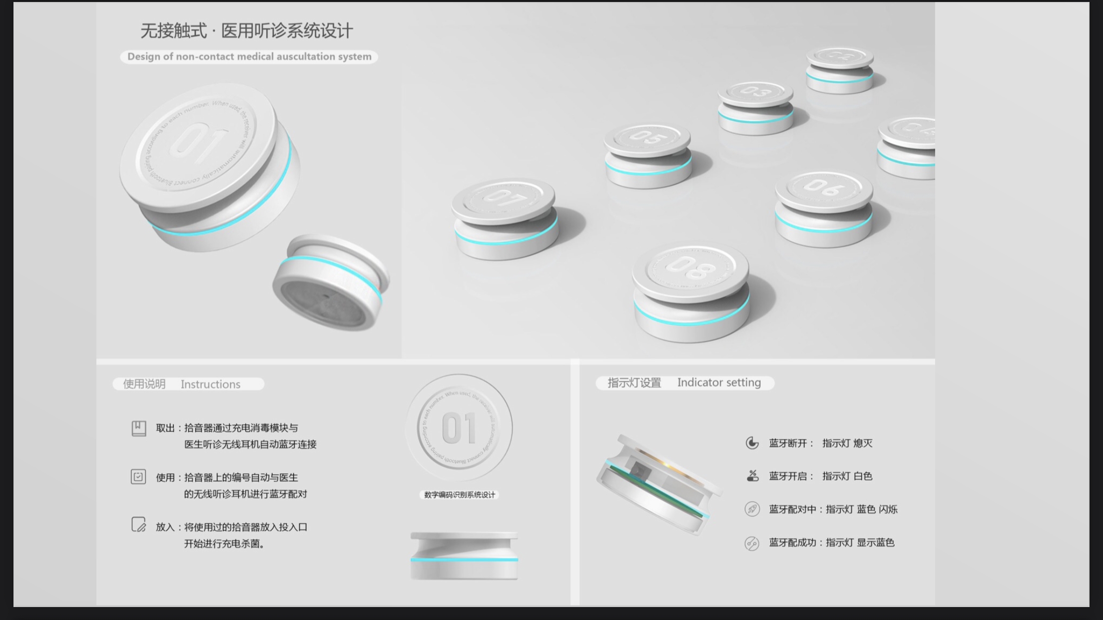 wireless auscultation，remote auscultation，Intelligent medical，
