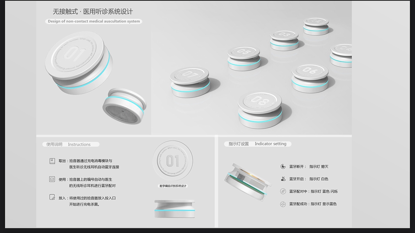 wireless auscultation，remote auscultation，Intelligent medical，