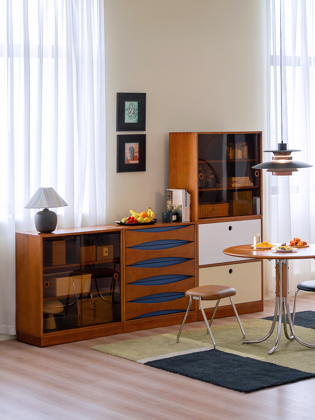 Solid wood furniture，medieval furniture，Side cabinet，furniture design ，Original design，Residential Furniture，