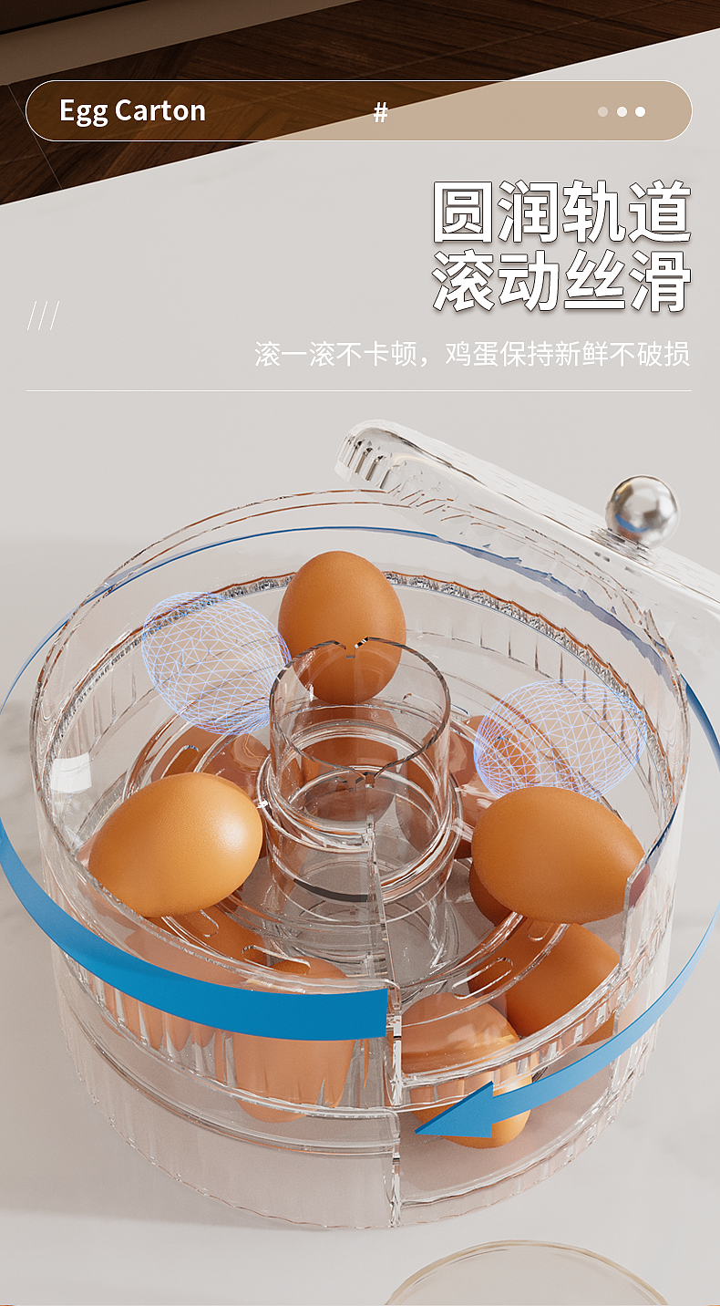 rotate，Egg box，Detail page，Render，