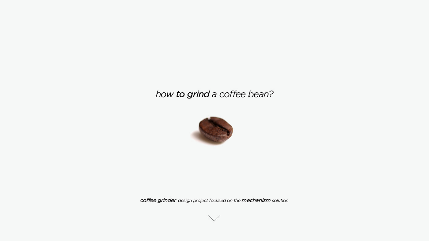 Design ideas，design process ，Coffee grinder，