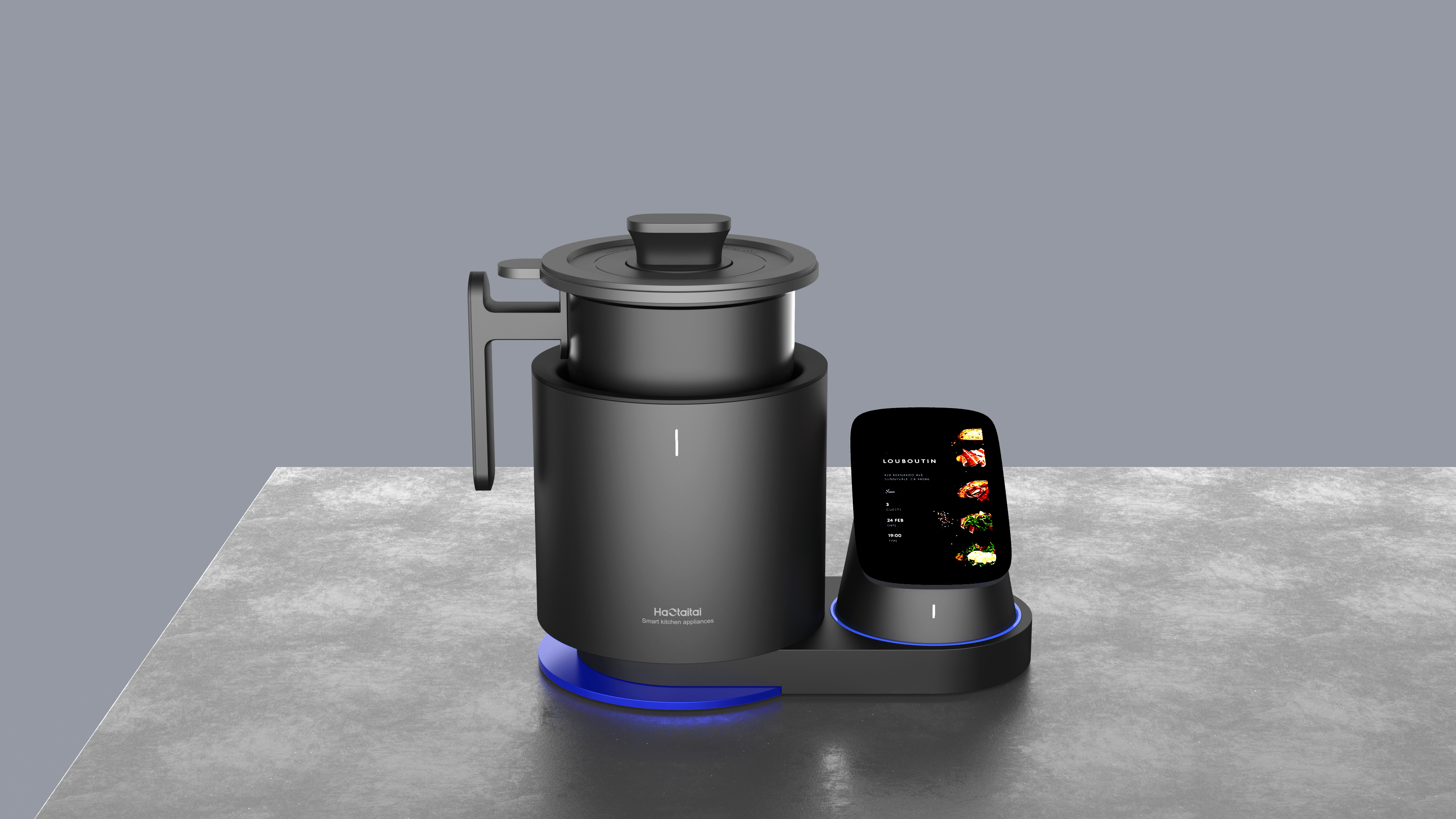 Cooking robot，industrial design，kitchen，robot，Cooking machine，intelligence，