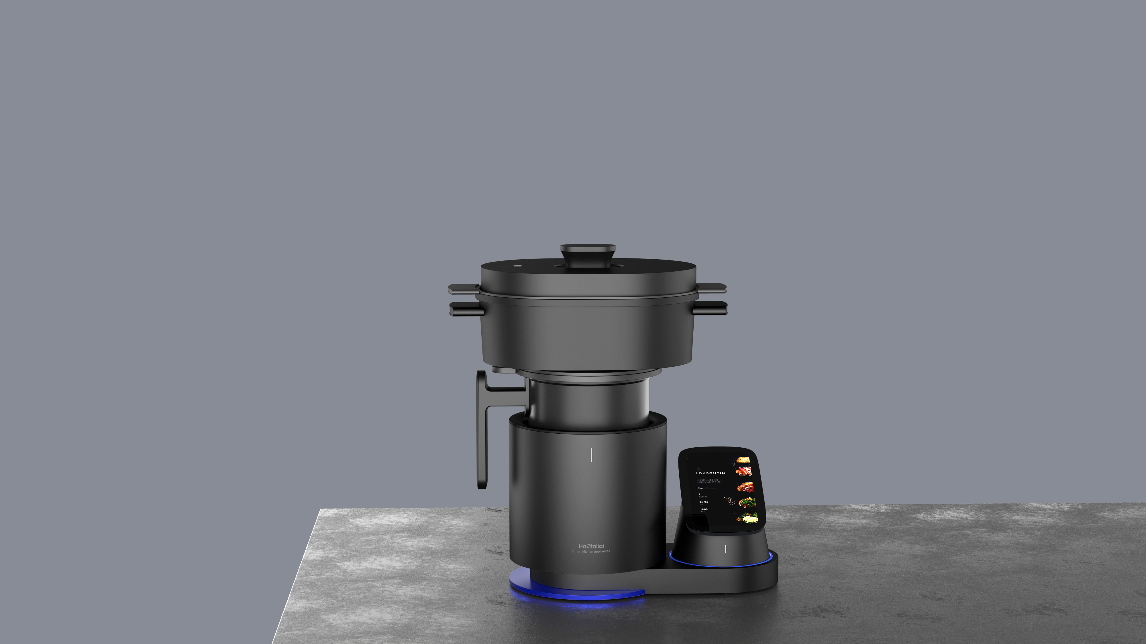 Cooking robot，industrial design，kitchen，robot，Cooking machine，intelligence，