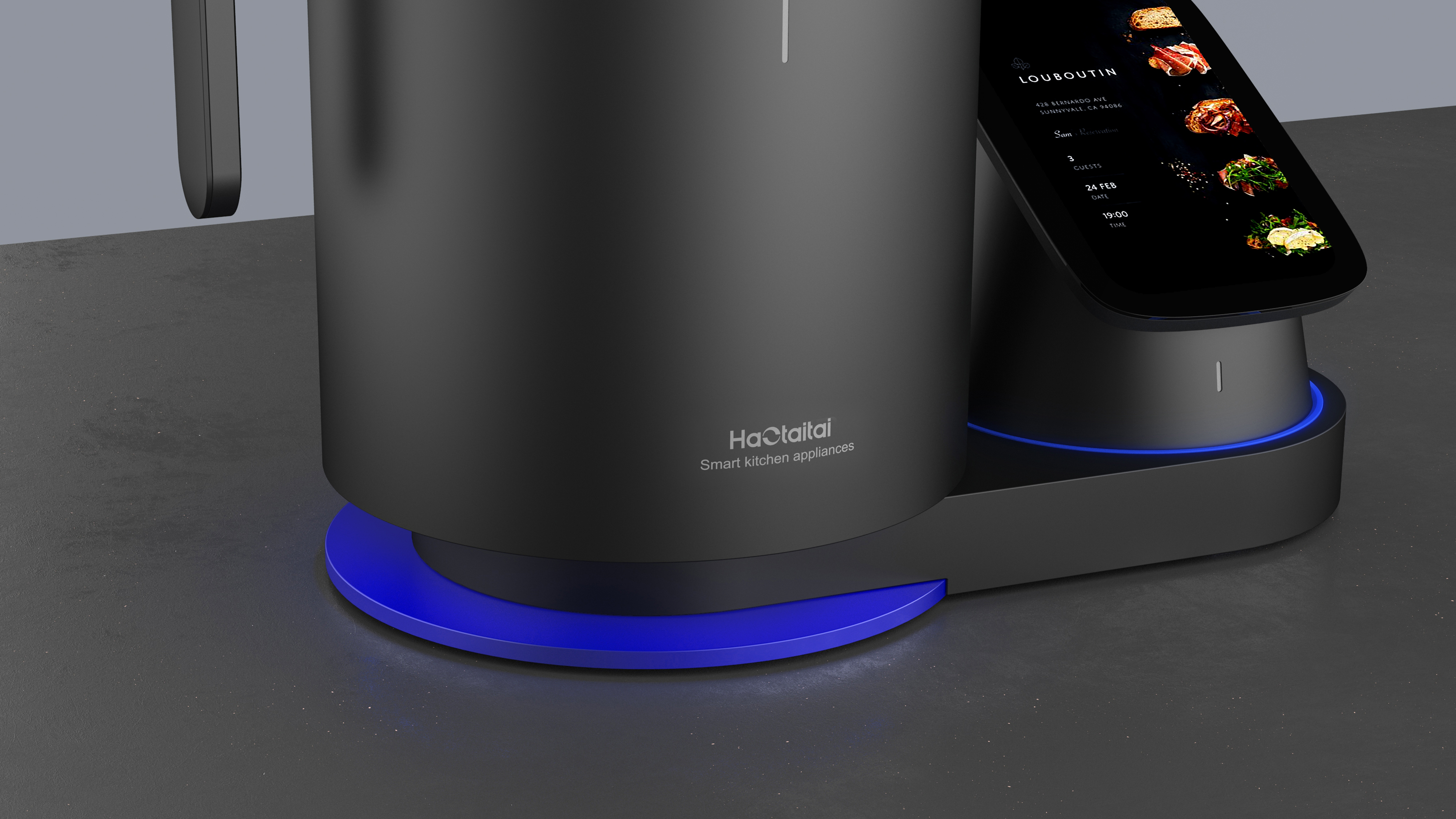 Cooking robot，industrial design，kitchen，robot，Cooking machine，intelligence，