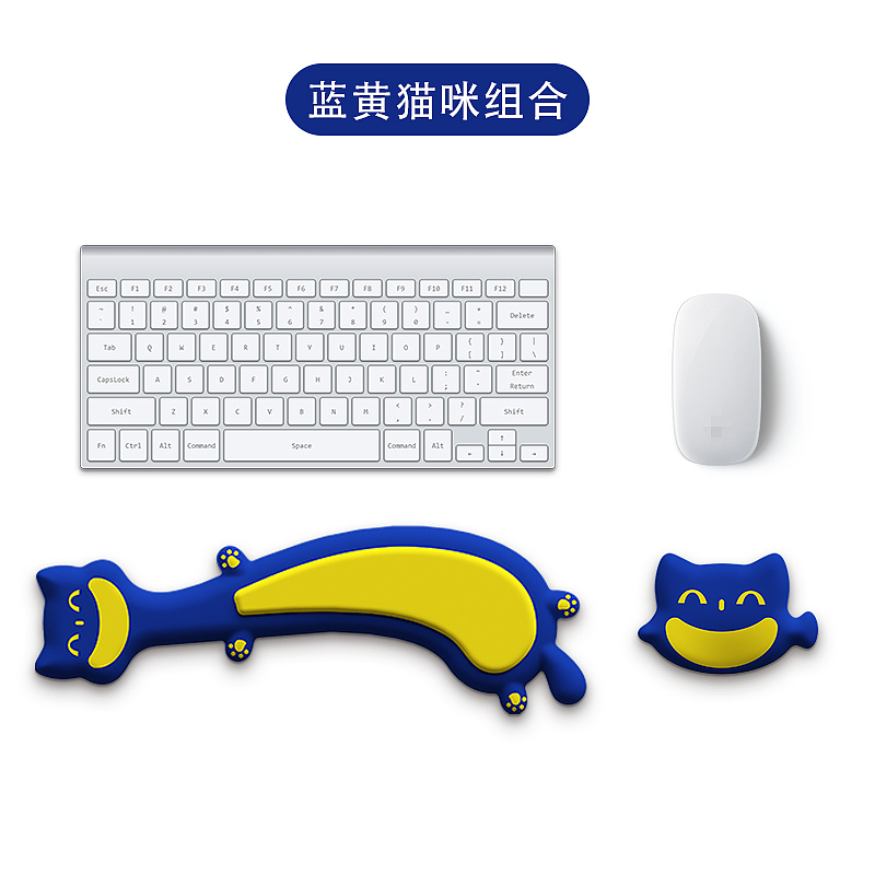 Wrist mouse pad，Cat modeling，Keyboard support，Desk Supplies，