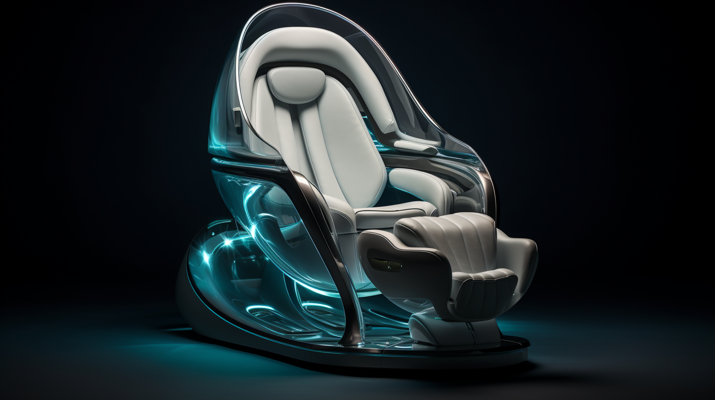 Massage chair，Love Bulb Inspiring Library，