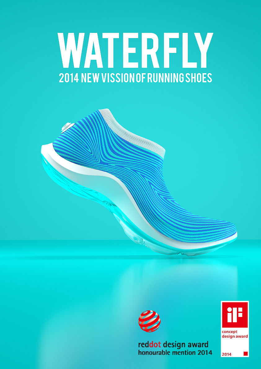 shoes，run，outdoors，motion，2014 red dot，2014if Award，