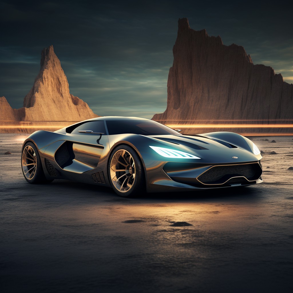 Sports car，Love Bulb Inspiring Library，