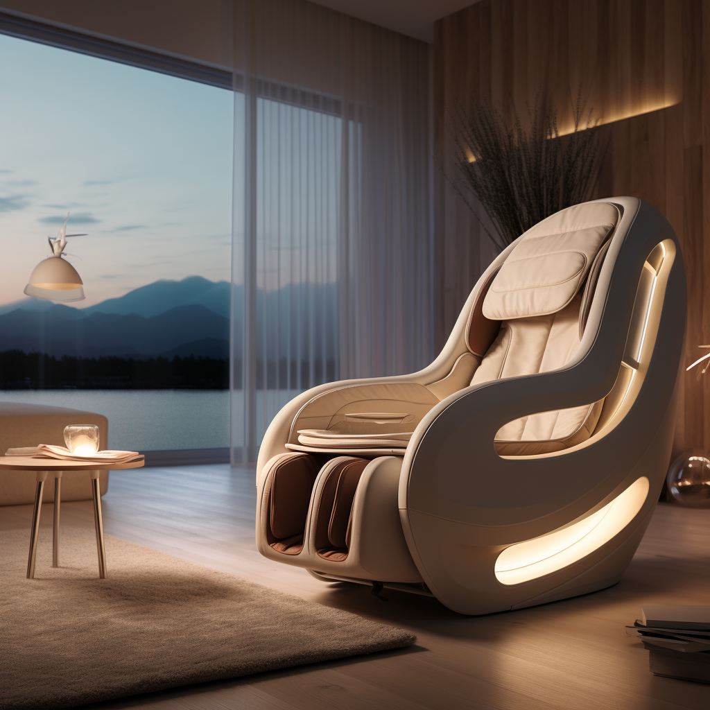 Massage chair，Love Bulb Inspiring Library，